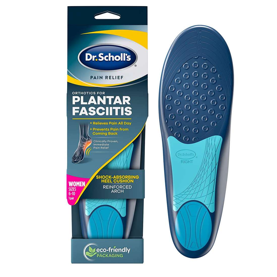 'In-Balance Anti-Douleur Fasciite Plantaire' Insoles - 2