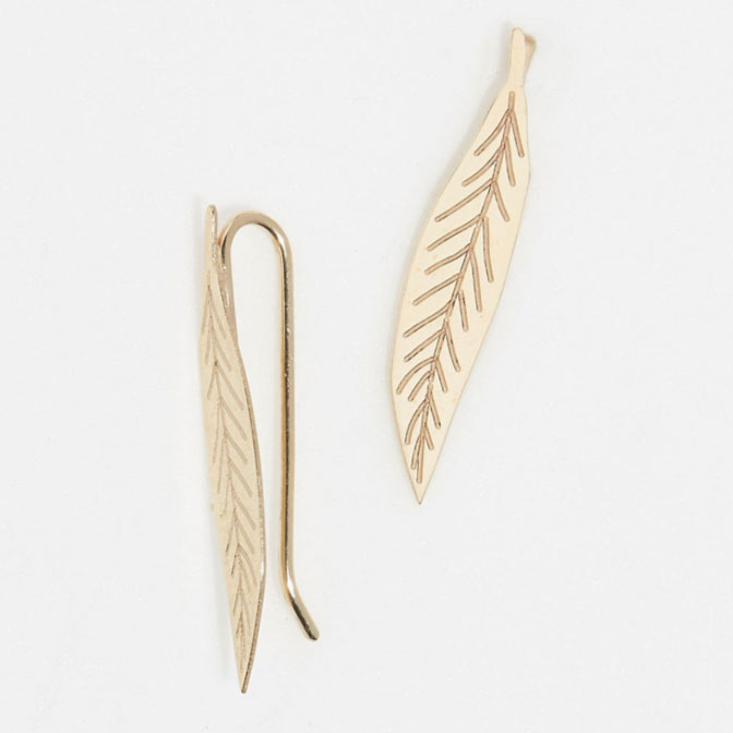 Boucles d'oreilles 'Leaf' pour Femmes