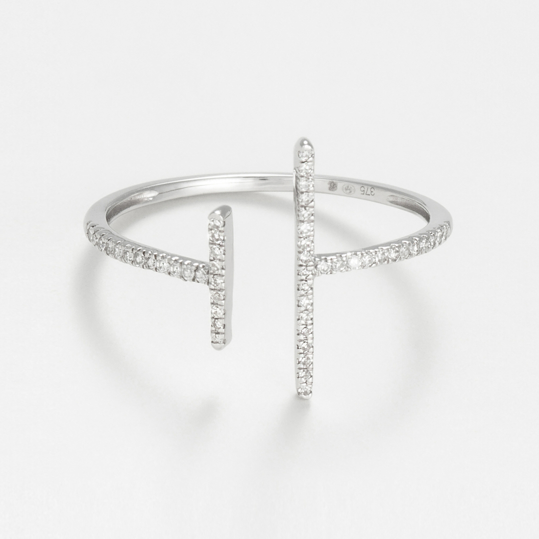 'Parallèle Asymétrique' Ring für Damen