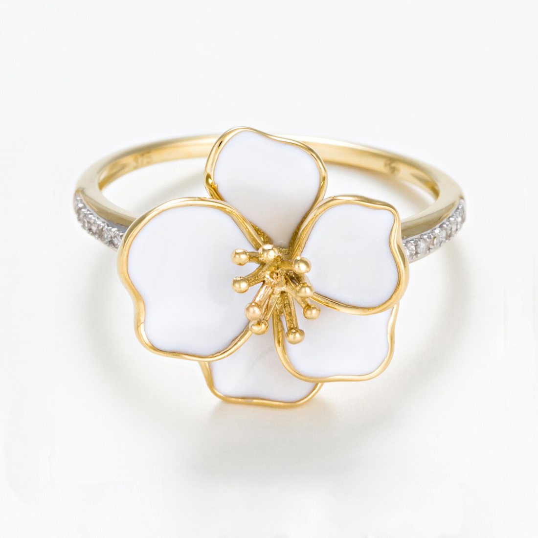 'Orchidée' Ring für Damen
