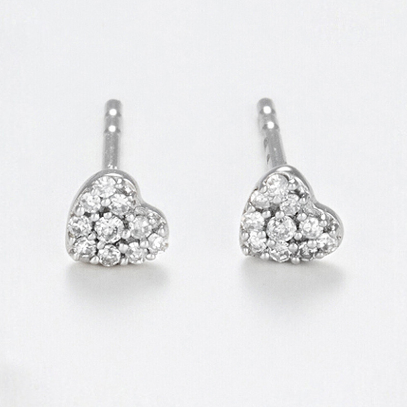 Women's 'Coeurs Diamond' Earrings