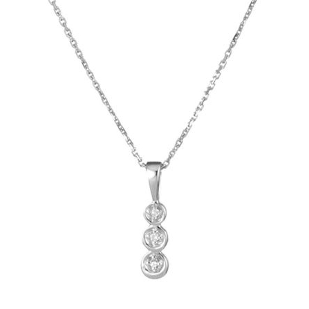 Women's 'Mini Trilogy' Pendant with chain