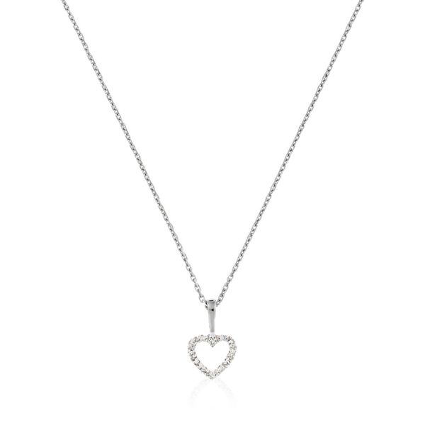 Pendentif sur chaine 'Mini Coeur' pour Femmes