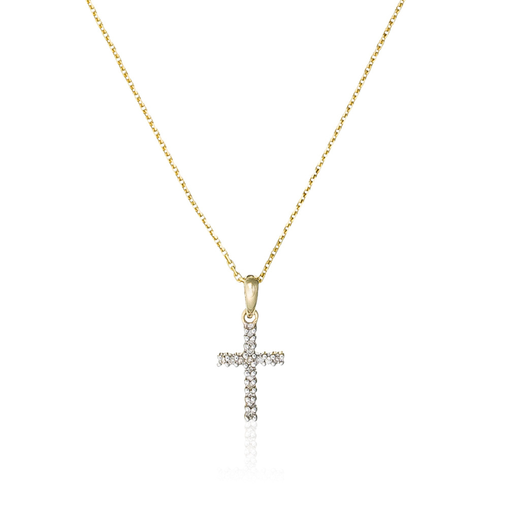 Women's 'Croix Du Bonheur' Pendant with chain