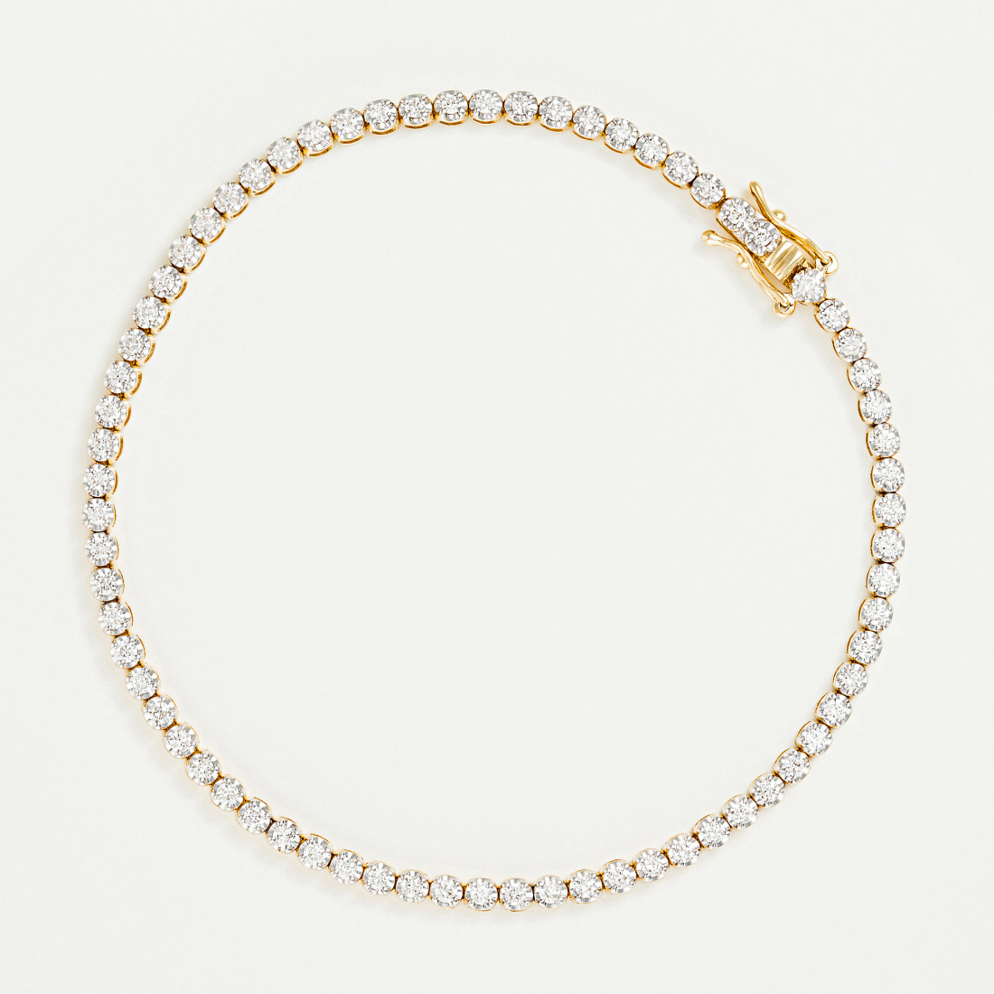 Bracelet 'Rivière 1 carat' pour Femmes