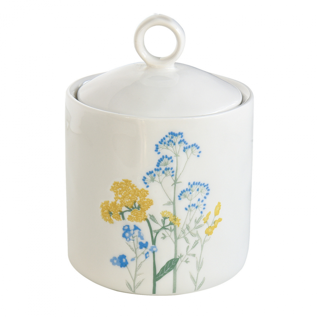 Porcelain Storage Jar Mille Fleurs