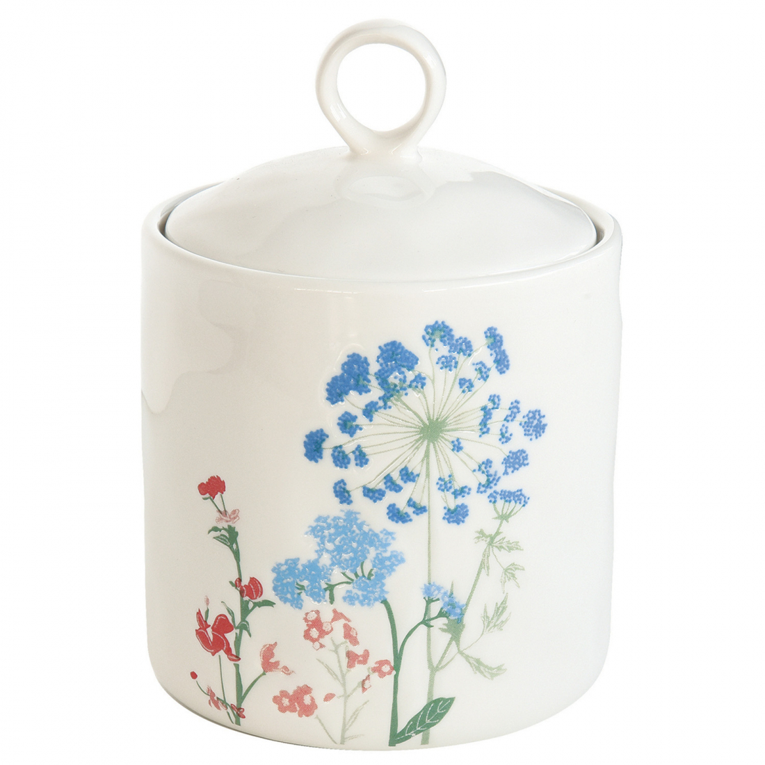 Porcelain Storage Jar Ø Mille Fleurs