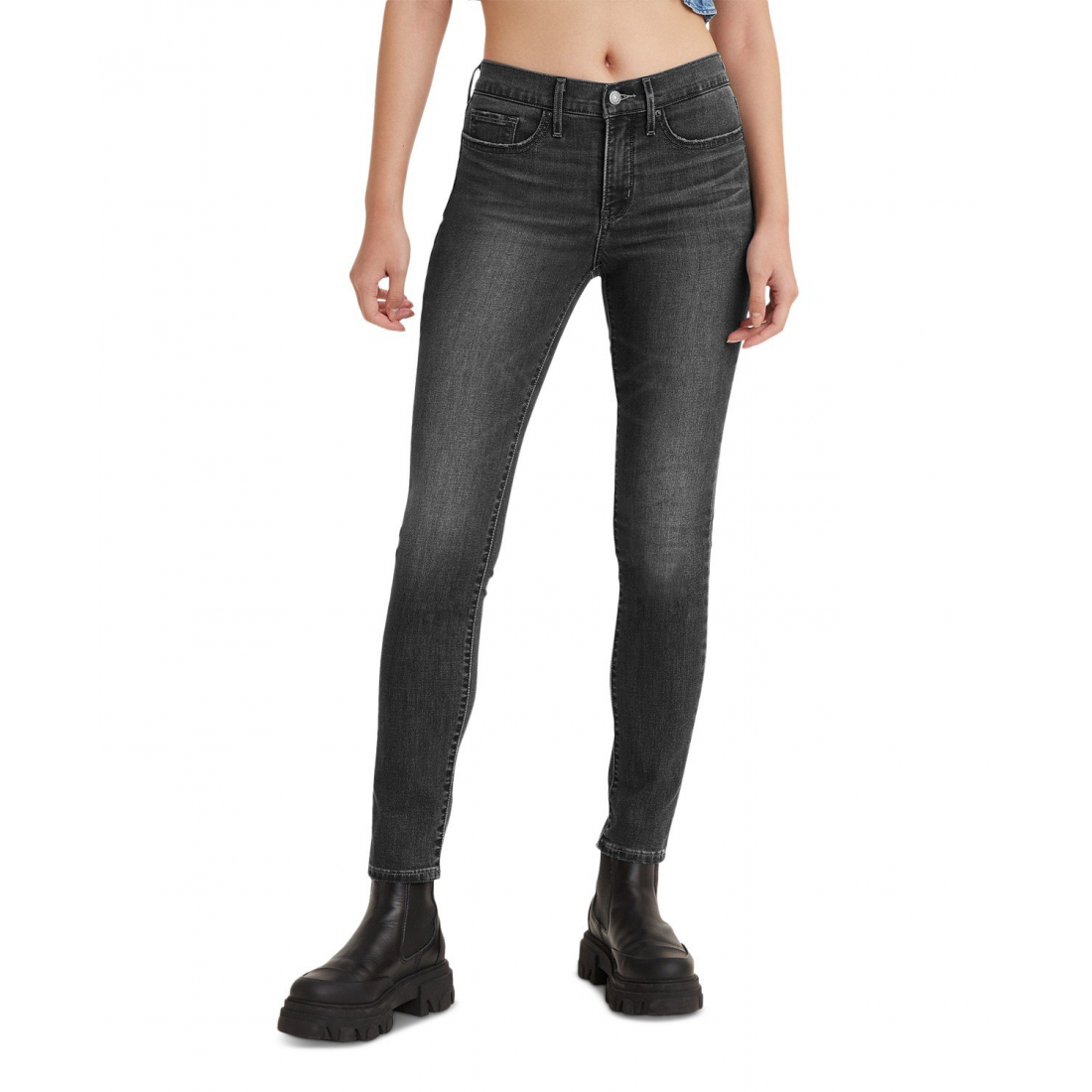 '311 Mid Rise Shaping' Skinny Jeans für Damen