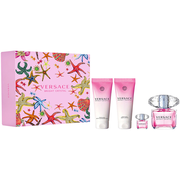 'Bright Crystal' Perfume Set - 4 Pieces