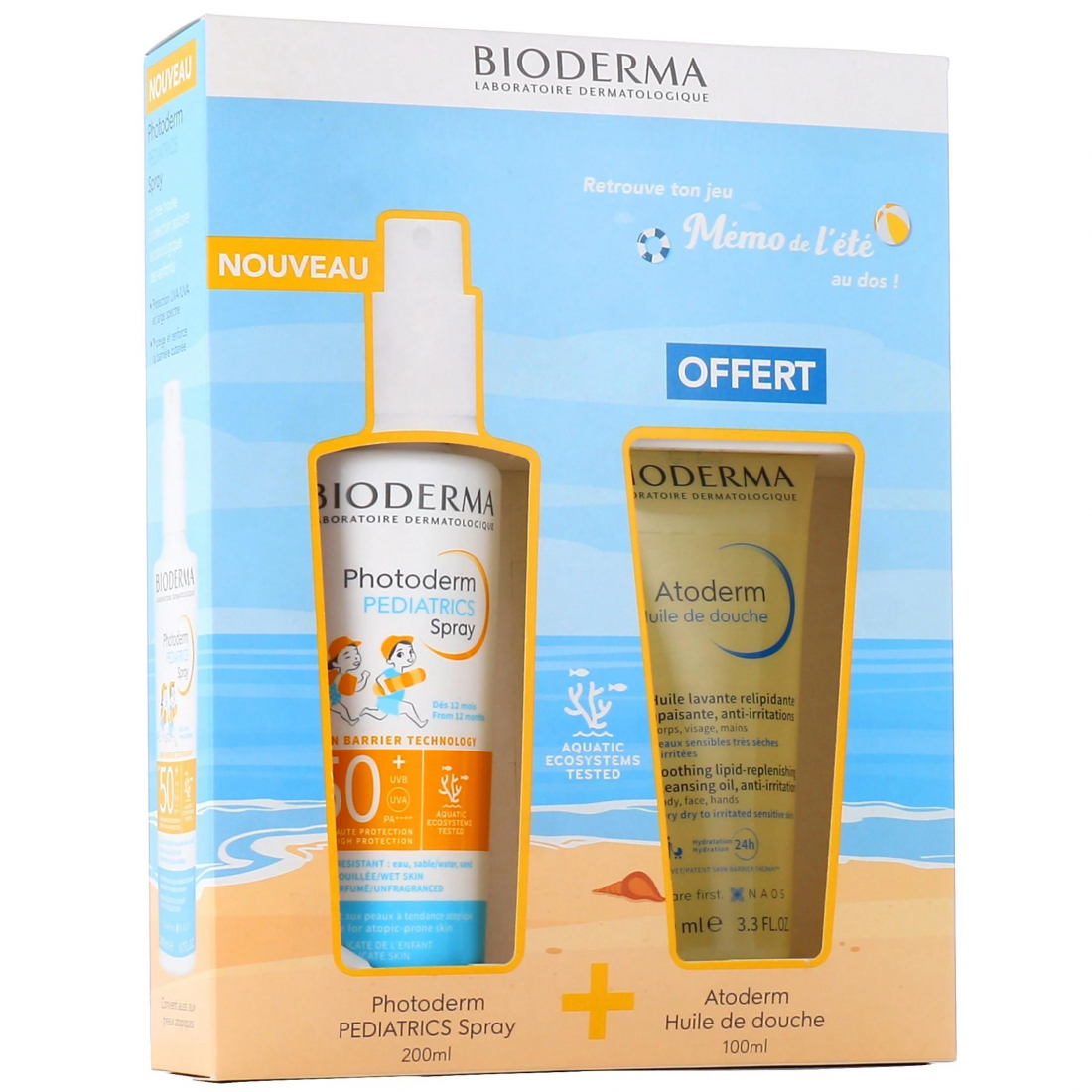 'Pediatrics Spray SPF50+' Sonnenpflege Set - 2 Stücke