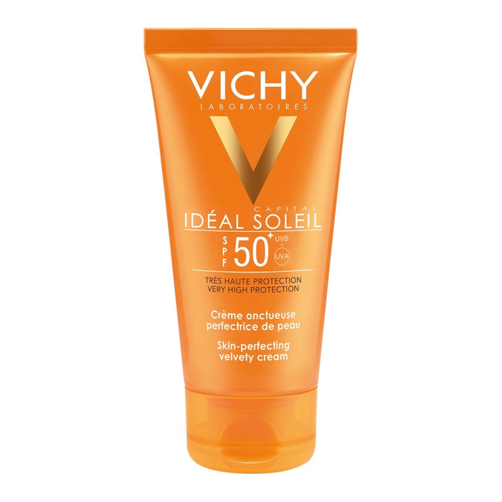 'Ideal Soleil Creamy Skin Perfector SPF50+' Face Sunscreen - 50 ml