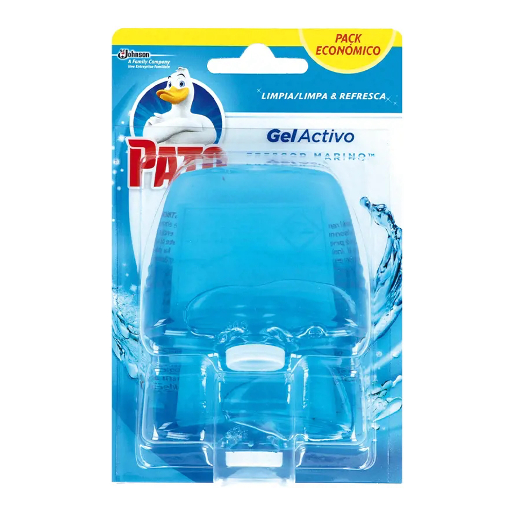 Gel de nettoyage des toilettes 'WC Active' - Marine 2 Pièces