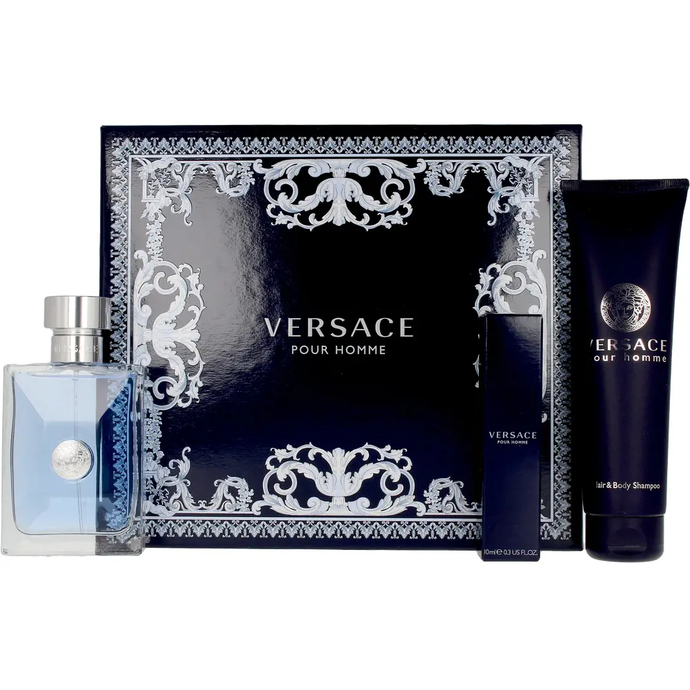 Coffret de parfum 'Versace Pour Homme' - 3 Pièces