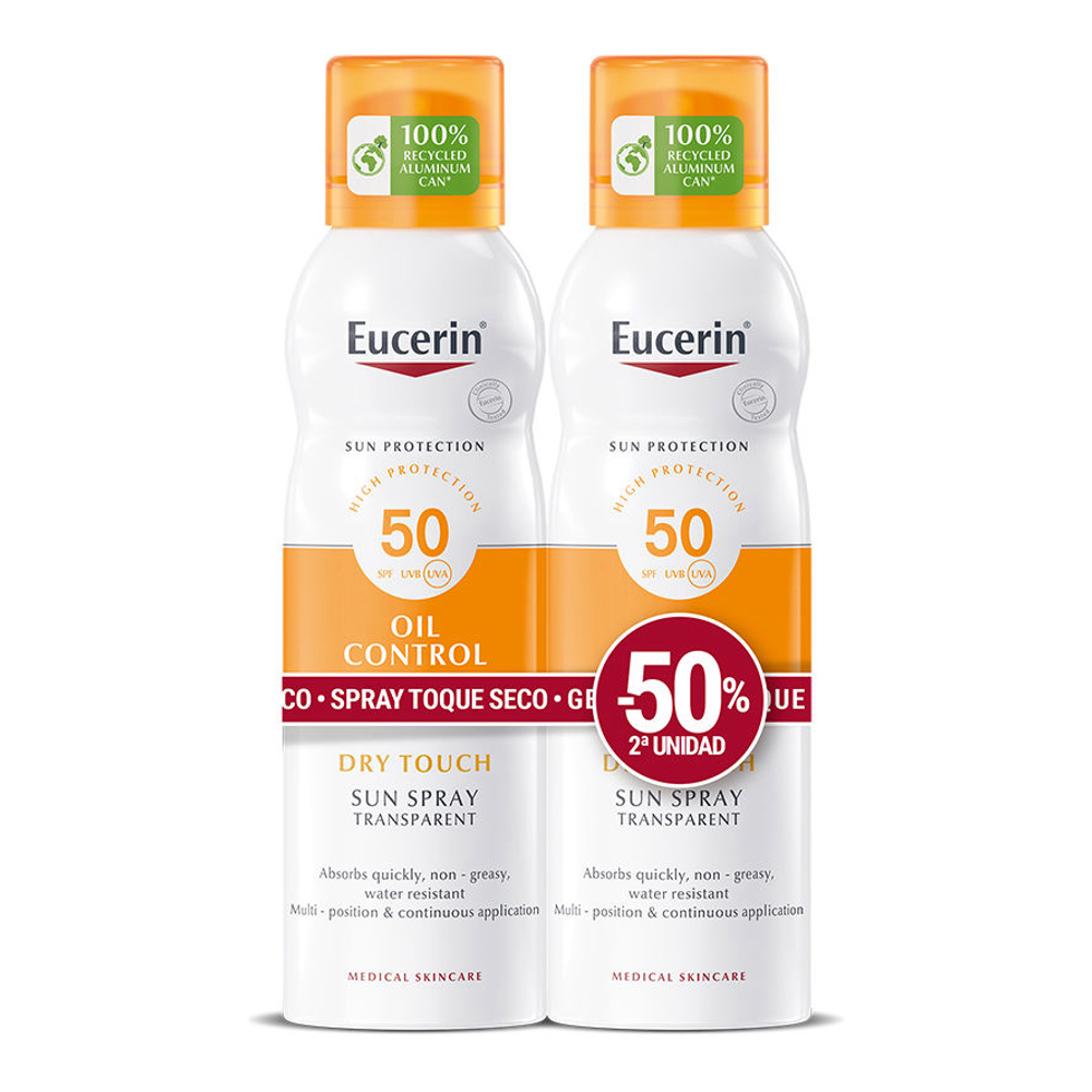 Spray de protection solaire 'Sensitive Protect Sun SPF50+' - 200 ml, 2 Pièces