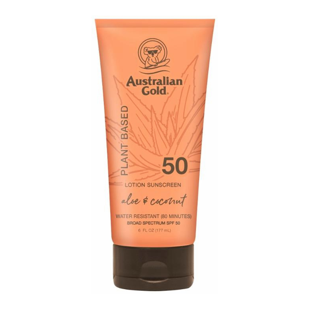 'Aloe & Coco Plant Based SPF50' Body Sunscreen - 177 ml