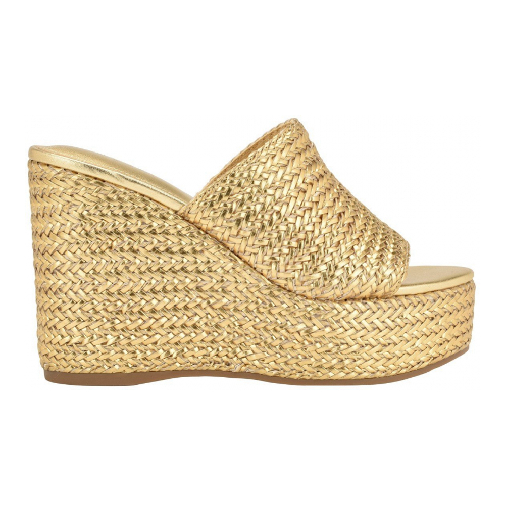 Women's 'Yenisa Single Band Slide Platform' Wedge Sandals