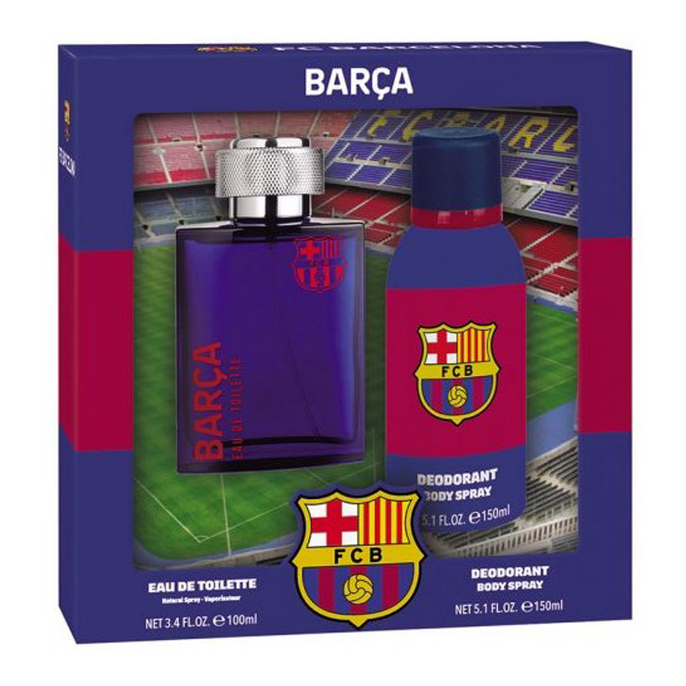 Coffret de parfum 'Fc Barcelona' - 2 Pièces