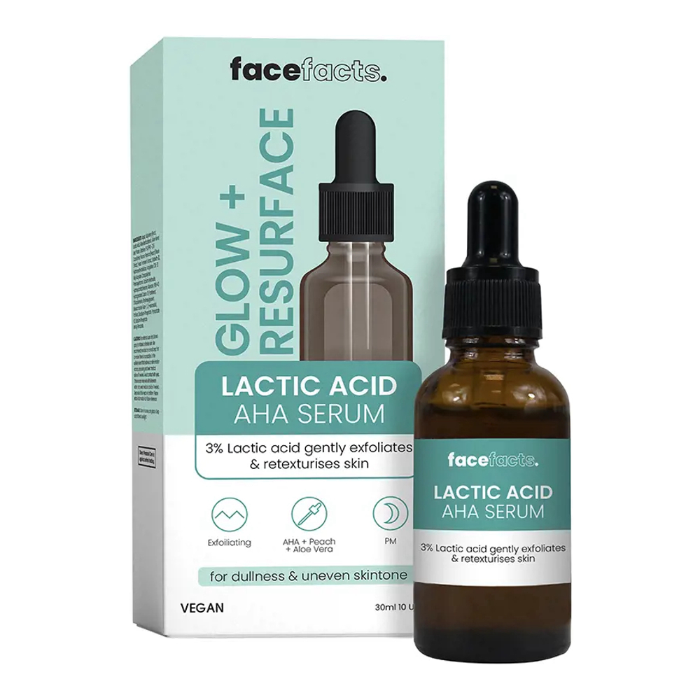 'Glow+ Resurface Lactic Acid Aha' Gesichtsserum - 30 ml