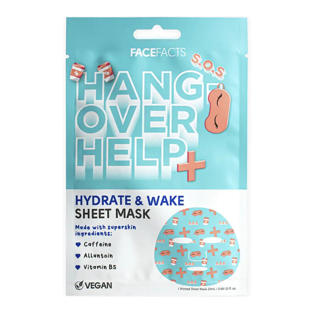 'Hangover Help+' Blatt Maske - 20 ml