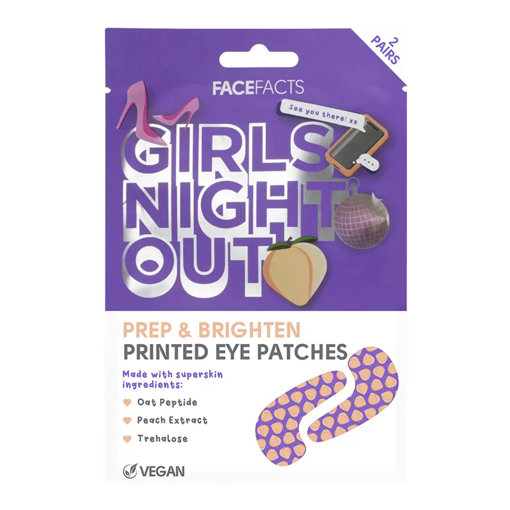 Patchs pour les Yeux 'Girls Night Out' - 6 ml, 2 Pièces