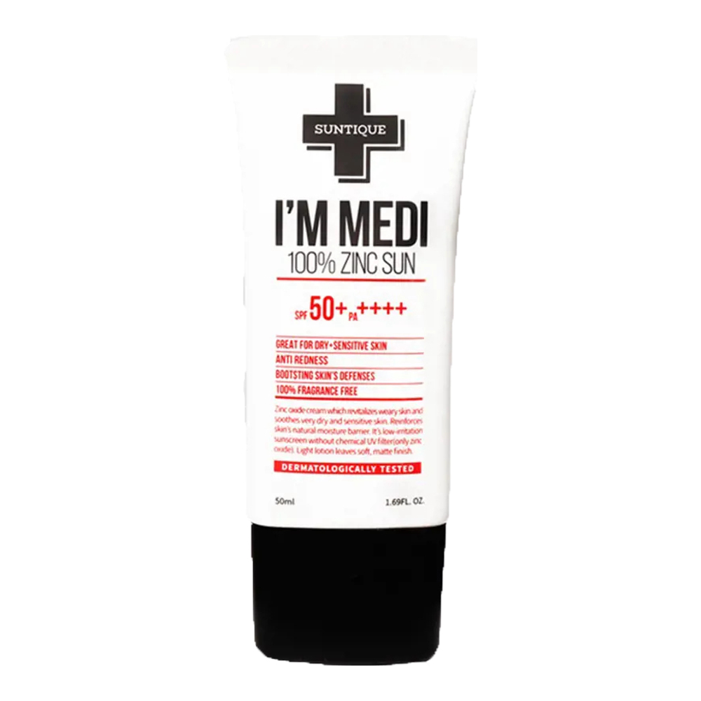'I'm Medi 100% Zinc SPF50+' Face Sunscreen - 50 ml