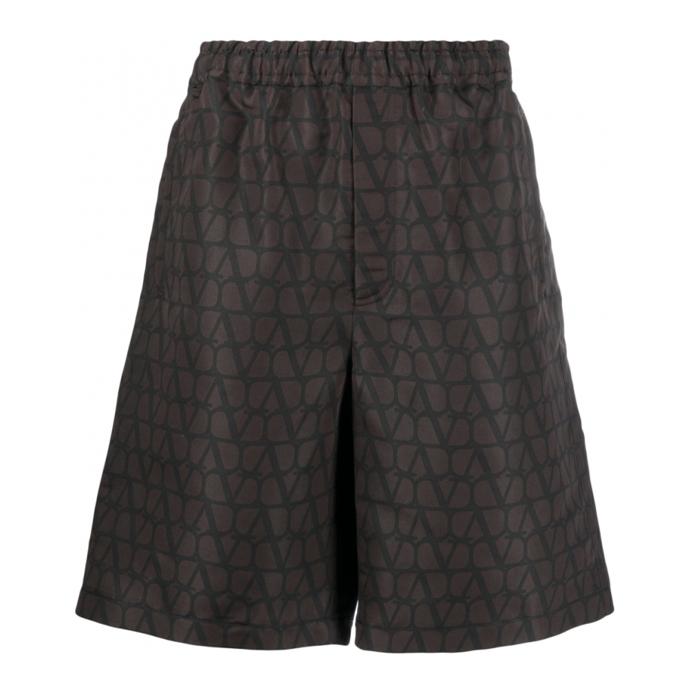 Men's 'Toile Iconographe' Bermuda Shorts