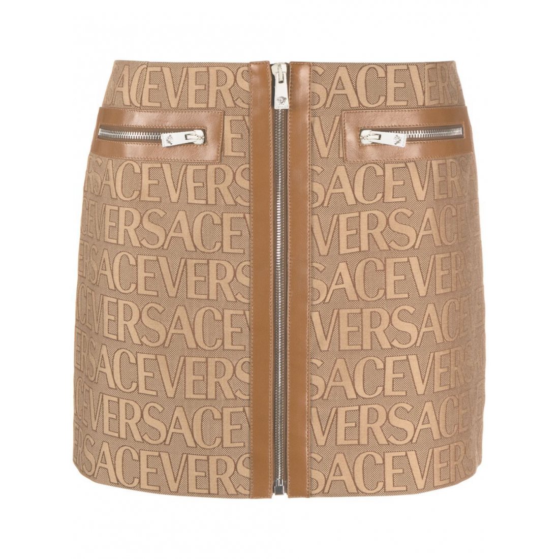 Women's 'Allover Logo' Mini Skirt