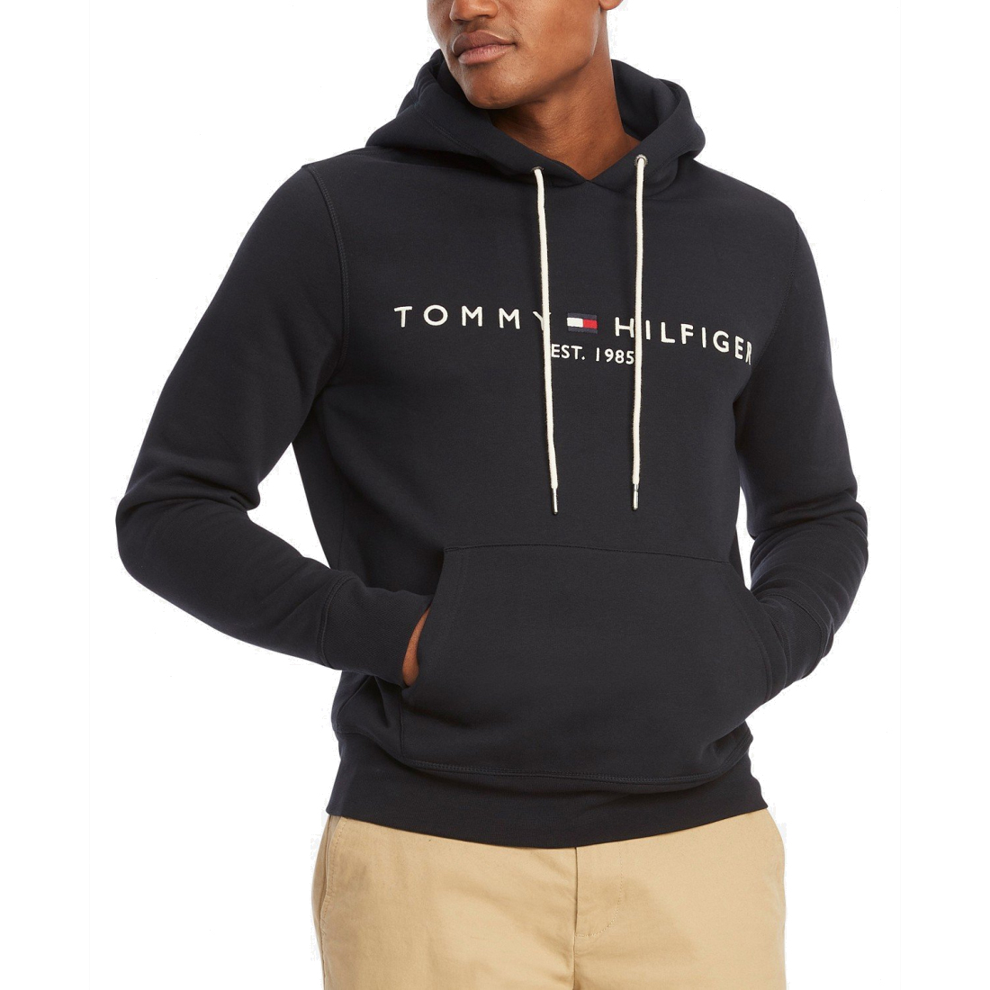 'Embroidered Logo Hoodie' für Herren