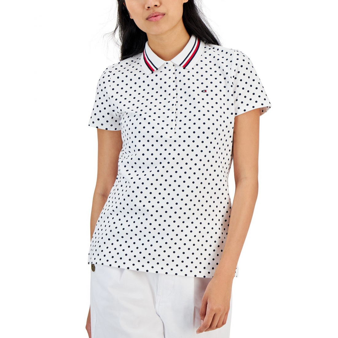 Women's 'Dotted' Polo Shirt