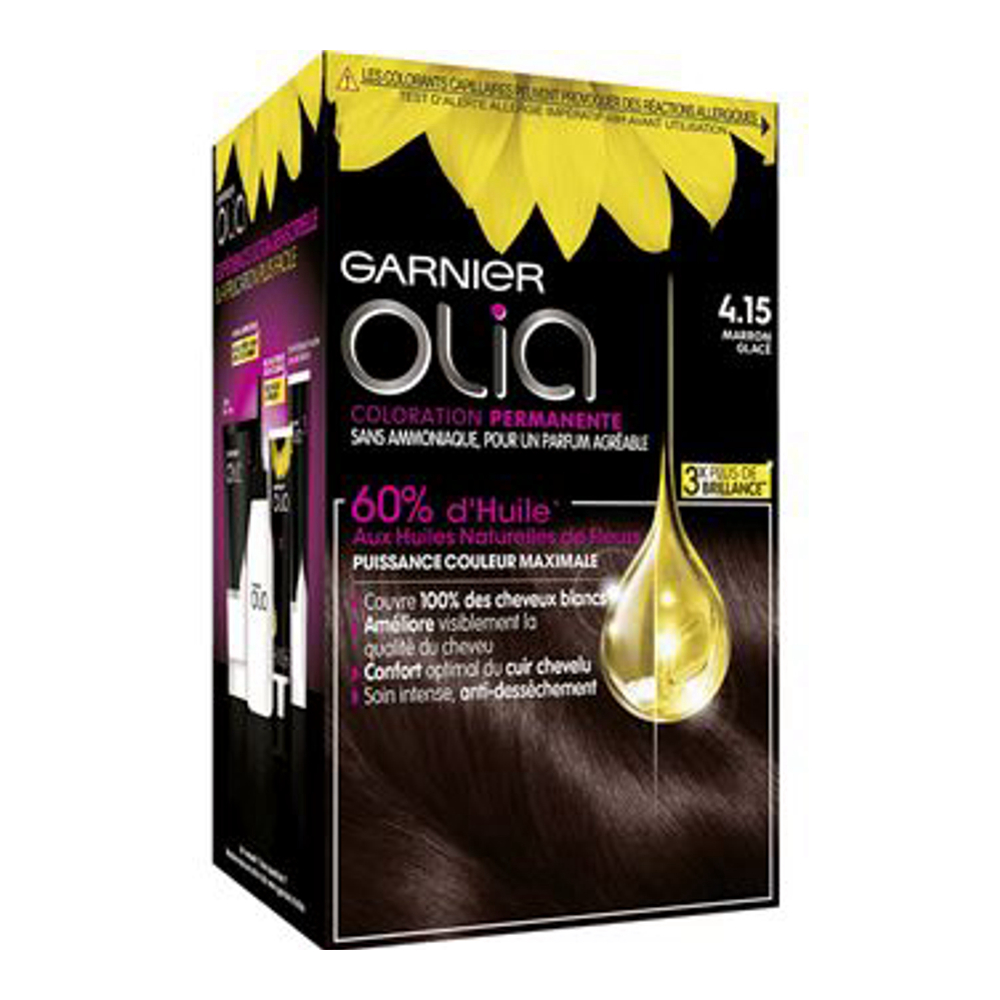 'Olia' Permanent Colour - 4.15 Chocolate 4 Pieces