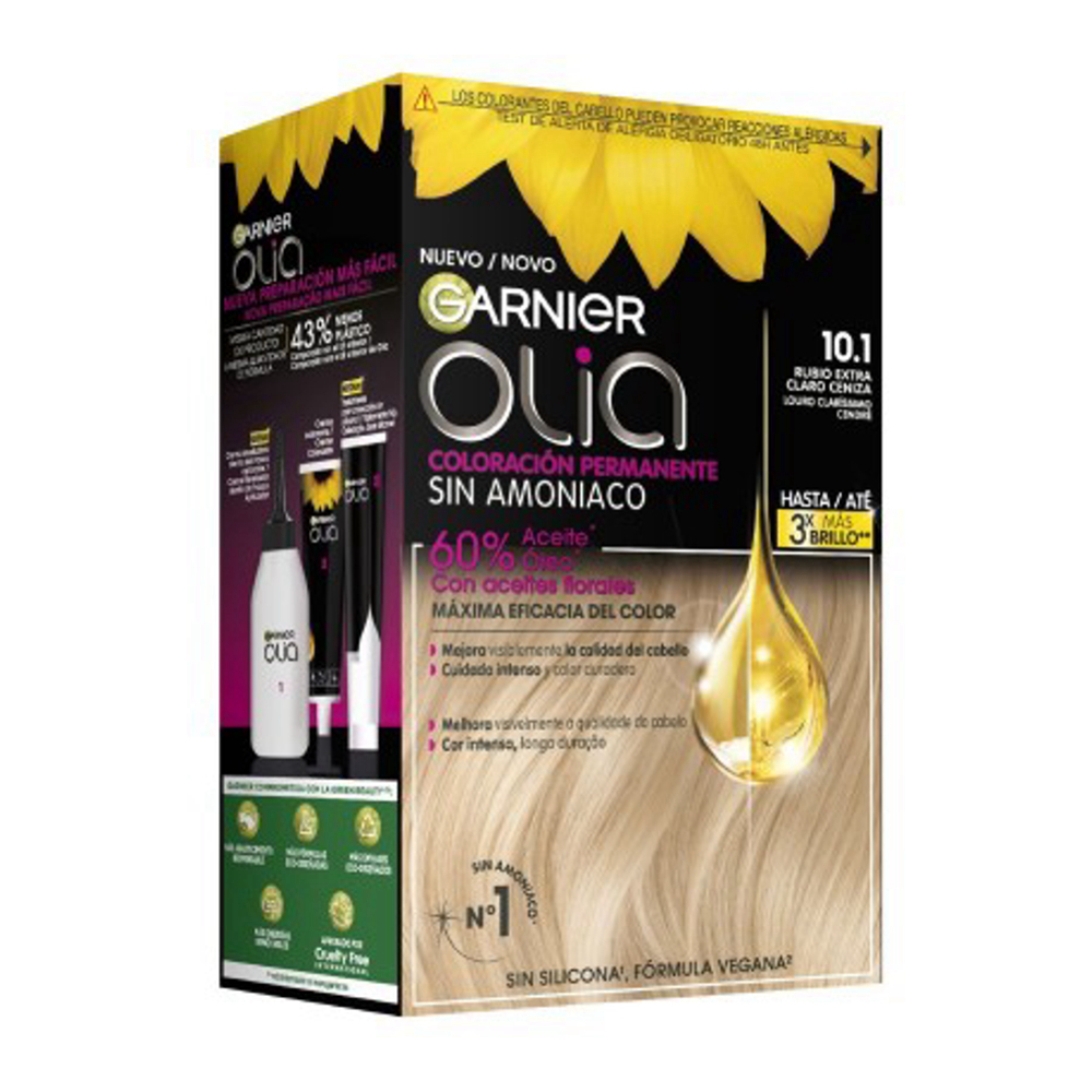 'Olia' Dauerhafte Farbe - 10.1 Rubio Extra Claro Ceniza