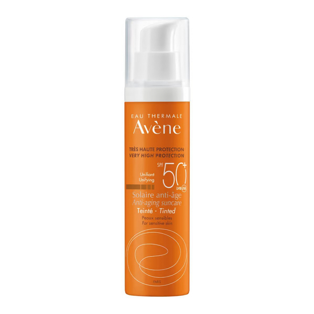 'Solaire anti-âge teinté SPF50+' - 50 ml