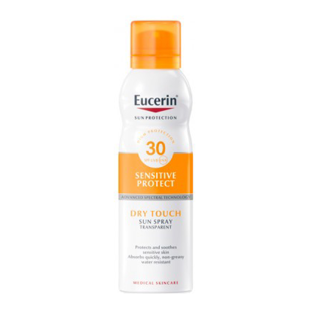 'Sensitive Protect Spray Transparent Dry Touch SPF30' Body Sunscreen - 200 ml