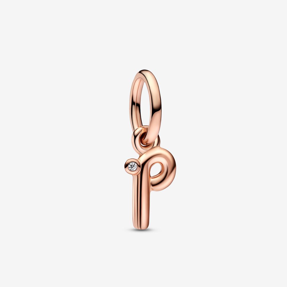 Charm 'P Dangle' pour Femmes