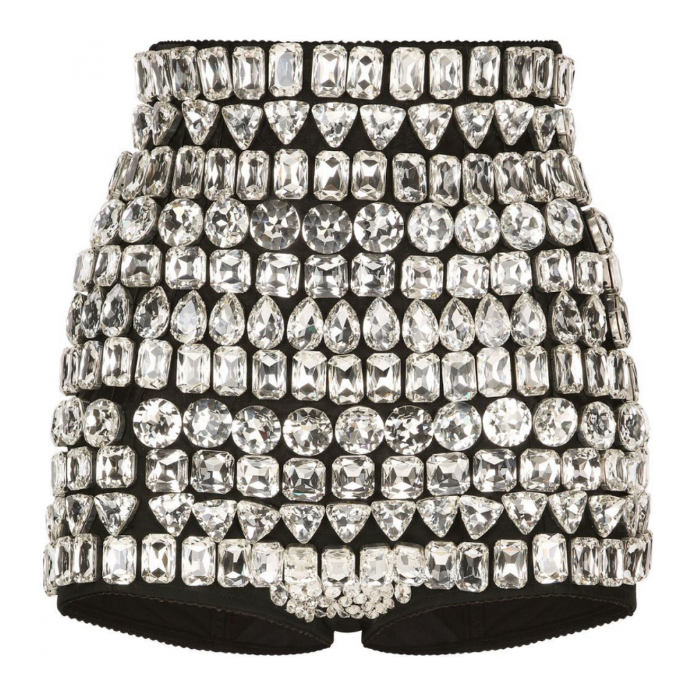 'Crystal Embellished' Shorts für Damen