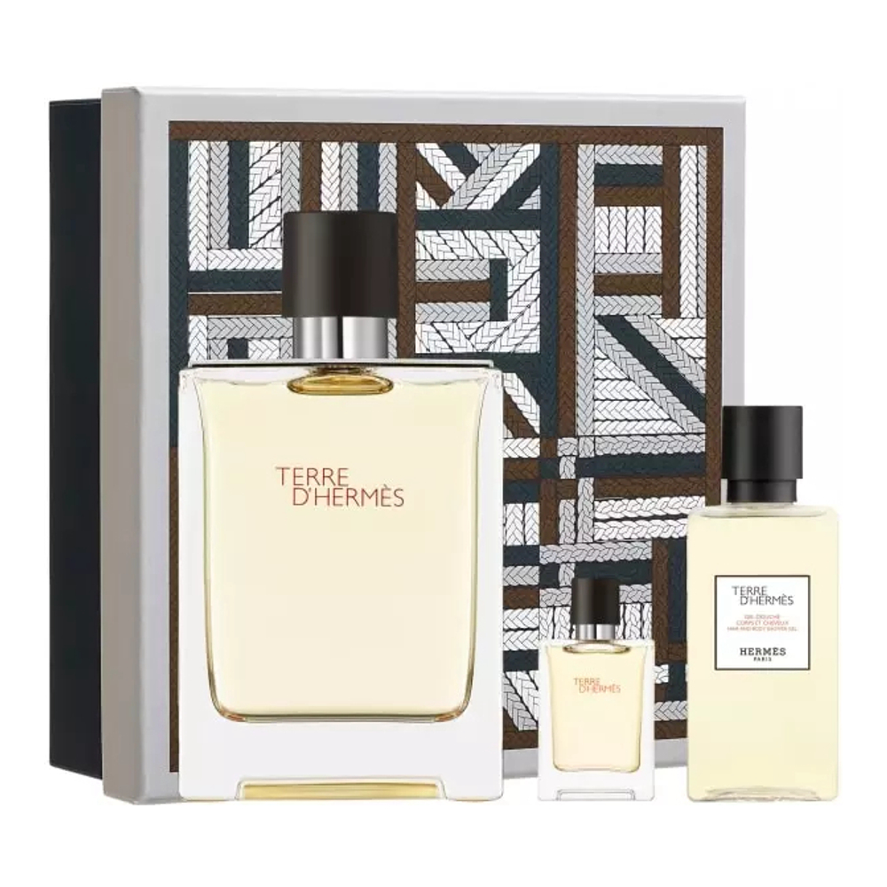 Coffret de parfum 'Terre D'Hermès' - 3 Pièces