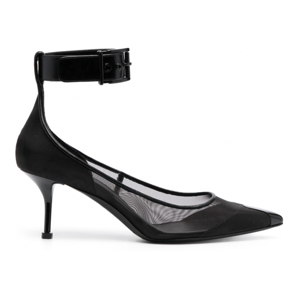 'Punk Ankle Strap' Pumps für Damen