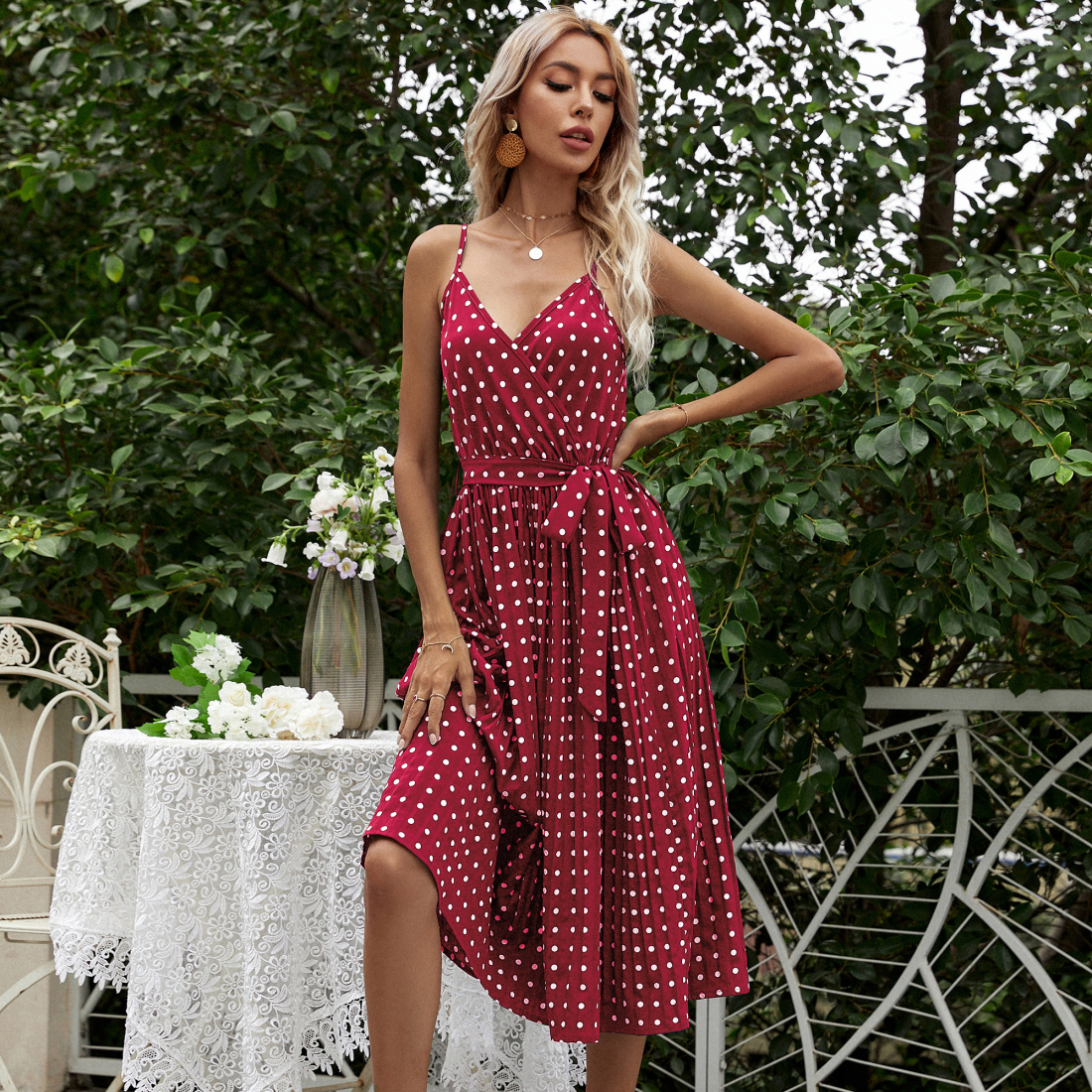 Midi Kleid für Damen