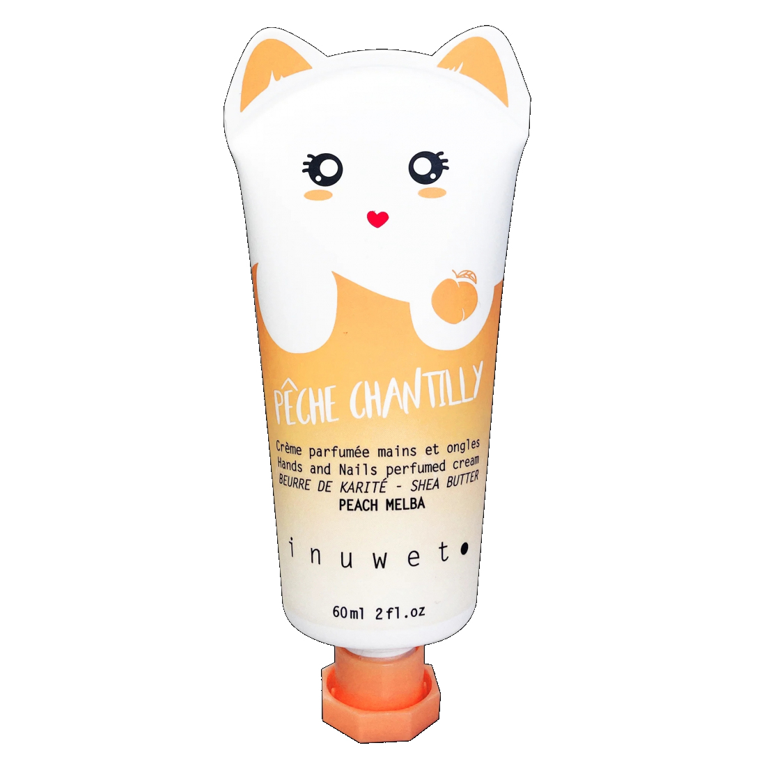 'Pêche Chantilly' Handcreme - 60 ml