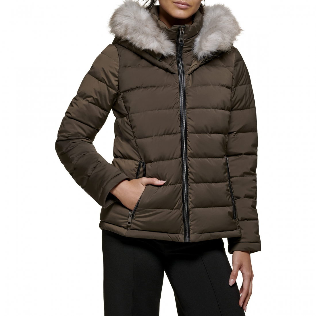 'Hooded' Pufferjacke für Damen