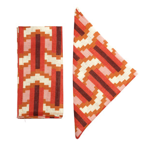 'Chevron' Napkins - 50 x 50 cm - 4 Pieces