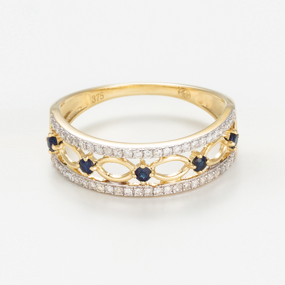 Women's 'Sapphire Crown' Ring