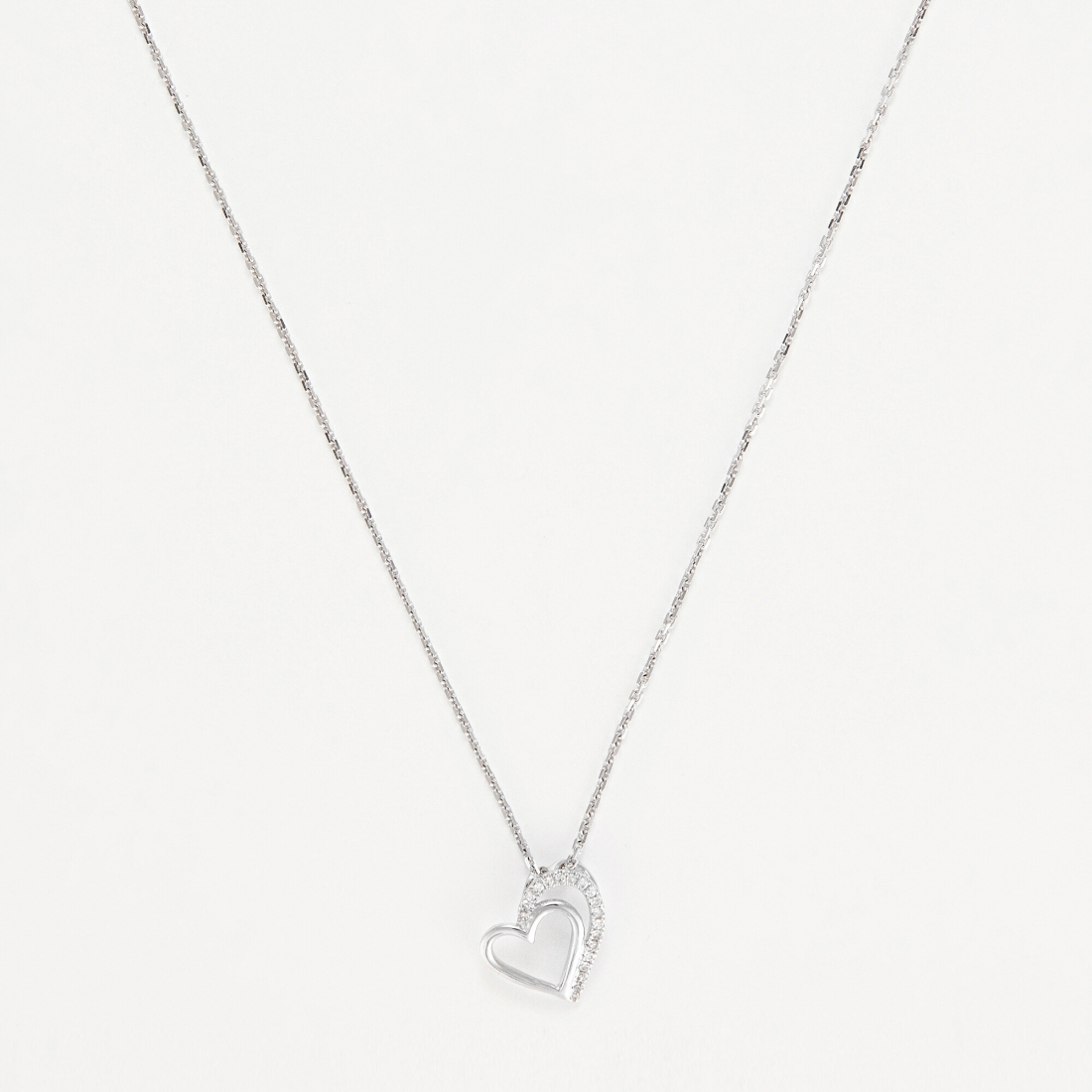 Women's 'Two Hearts' Necklace