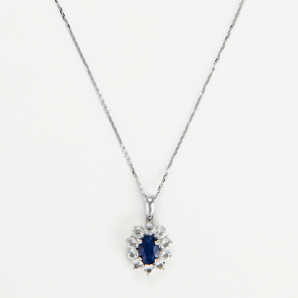 Collier 'Etoile Bleue' pour Femmes