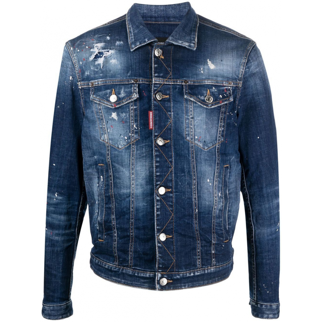 Veste en jeans 'Distressed Effect' pour Hommes