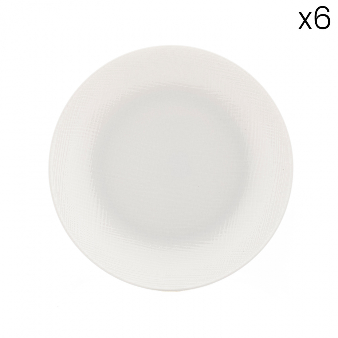 Santorini Set Of 6 Soup Plates