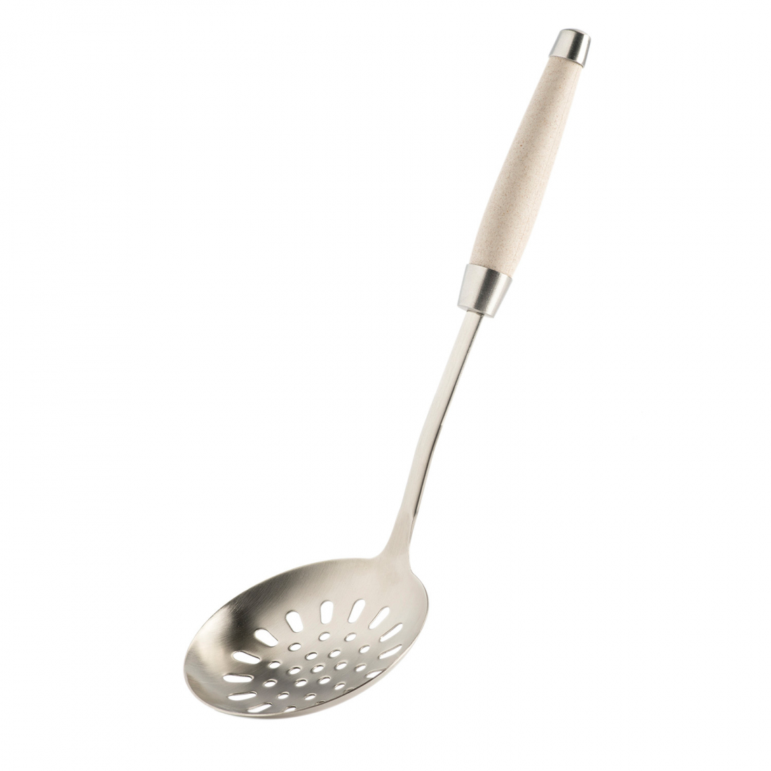 Steel Slotted Spoon 36 cm