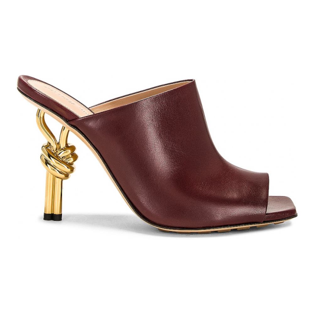 Women's 'Knot' High Heel Mules