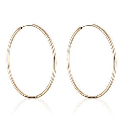 Women's 'Créoles Lisses' Earrings