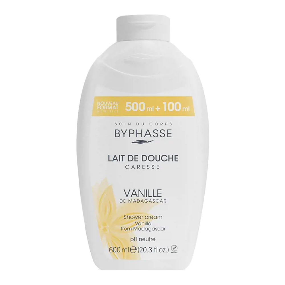 Gel Douche 'Caresse Vanilla' - 600 ml